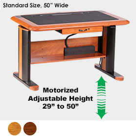 Wellston Executive Sit-Stand Desk, Standard Size