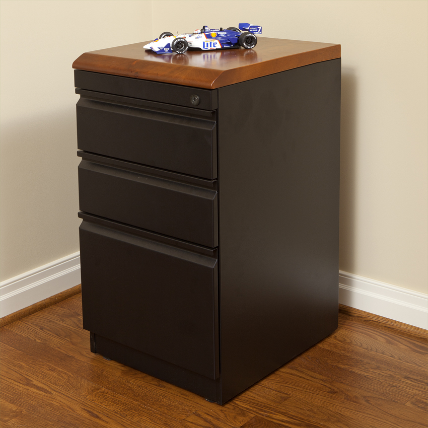 Box Box File  Cabinet with Premium Wood Top