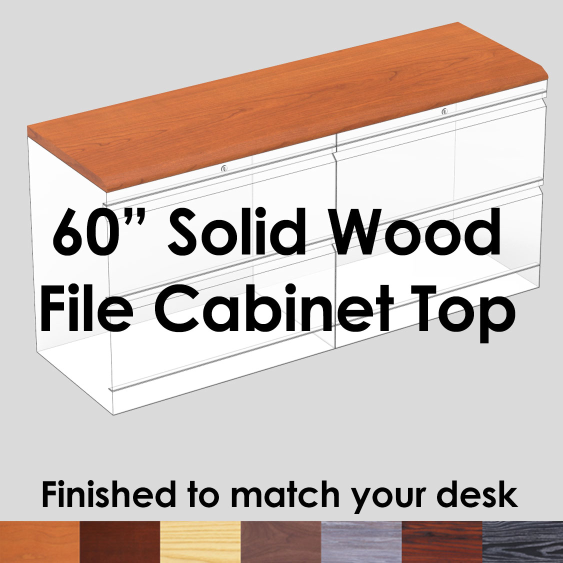 File Cabinet Top 60