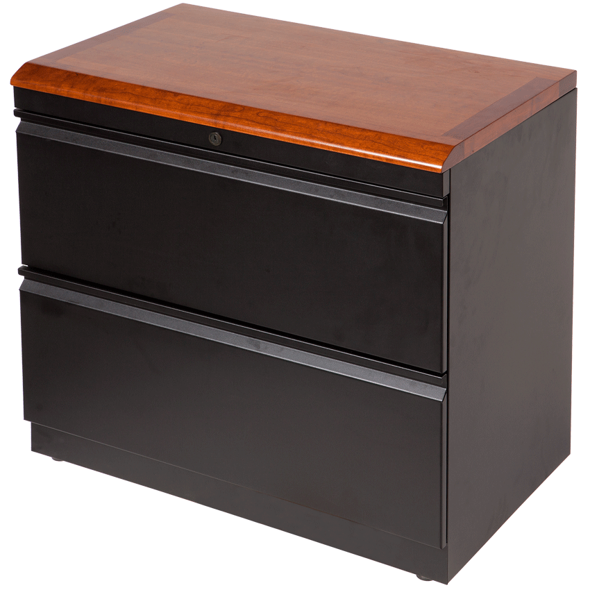 Lateral File Cabinet with Premium Wood Top