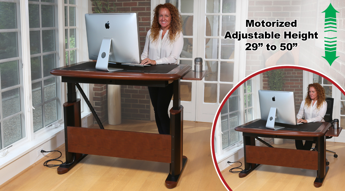 Wellston Executive Sit-Stand Desk