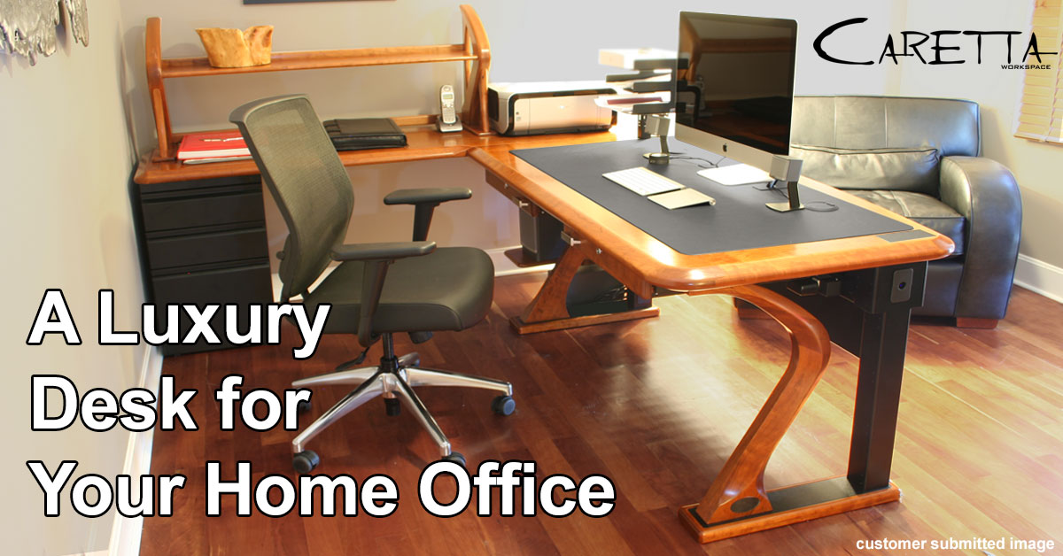 A Luxury Desk for Your Home Office