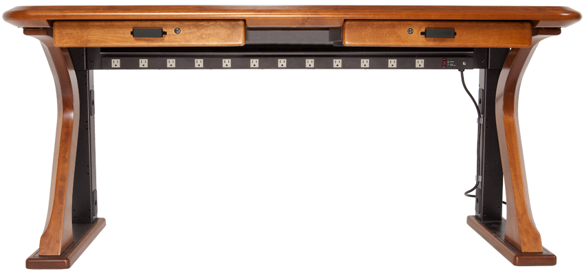 Power Strip on Caretta Desk