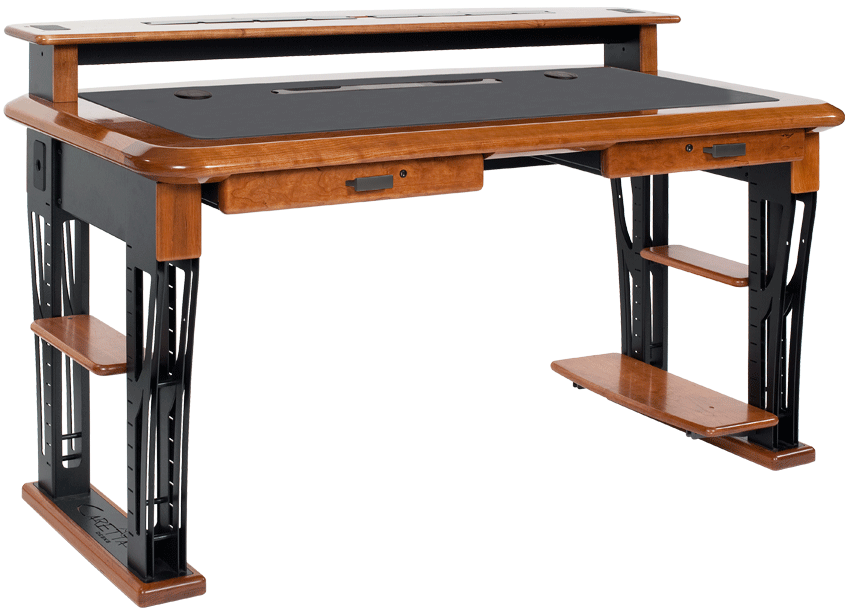 Premium Wood Desktop Riser Shelf Full Caretta Workspace