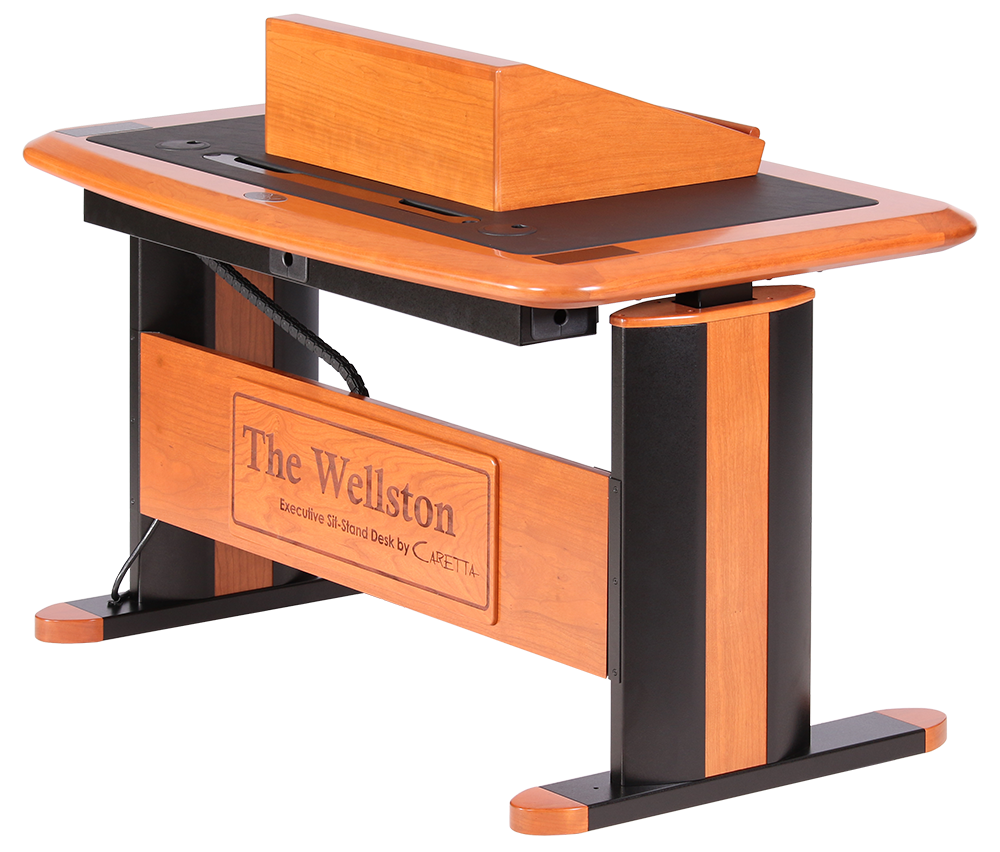 Wellston Standard Laser Engraved Panel Caretta Workspace