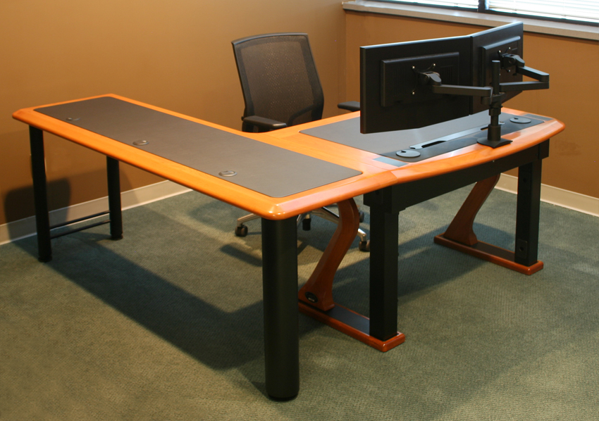 Dual Monitor Arm Caretta Workspace