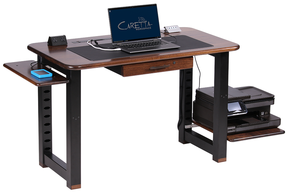 Walnut Large Shelf for Loft Desk Caretta Workspace