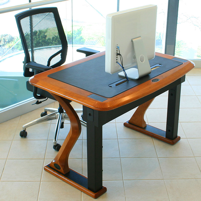 Modern Urban Computer Desk Petite, L Shaped Right - Caretta Workspace