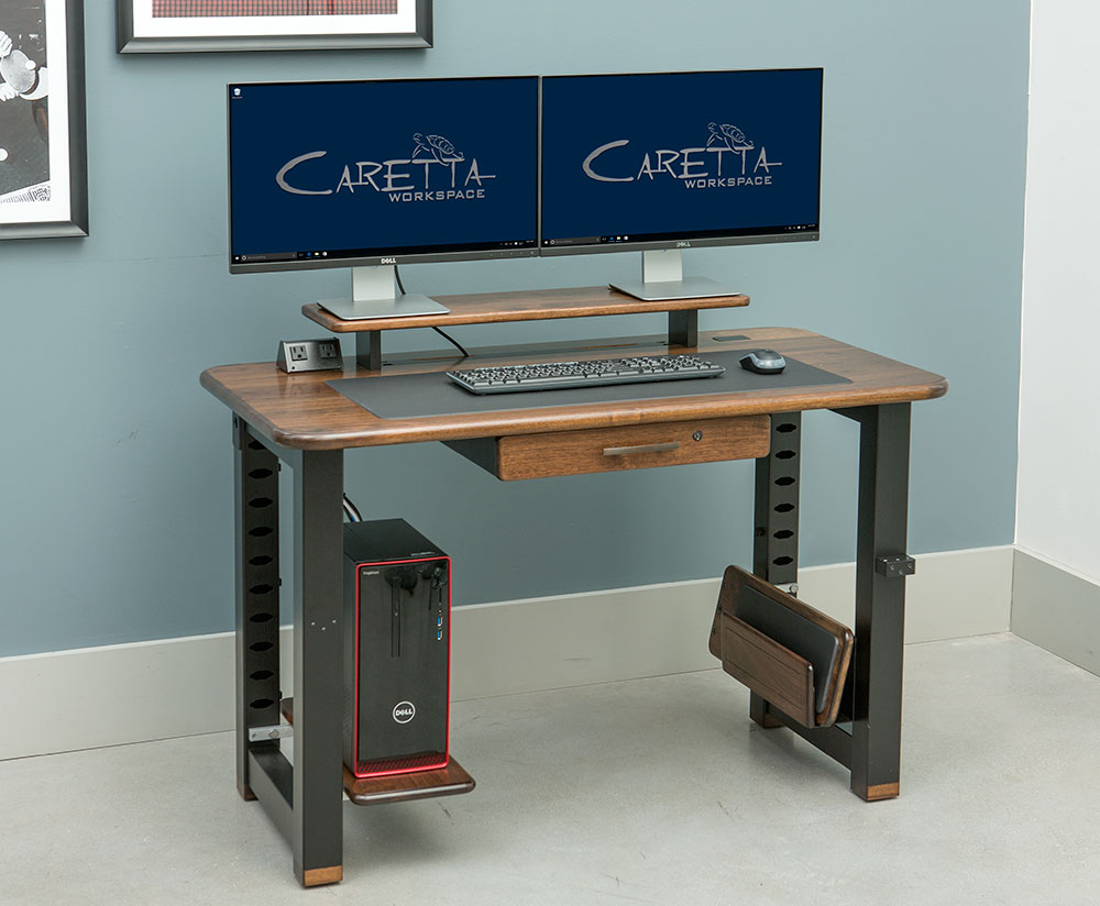 Loft Desk Black Walnut Caretta Workspace