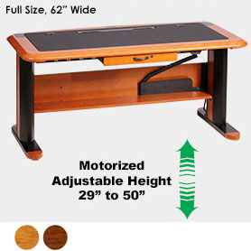 Wellston Executive Sit-Stand Desk, Full Size