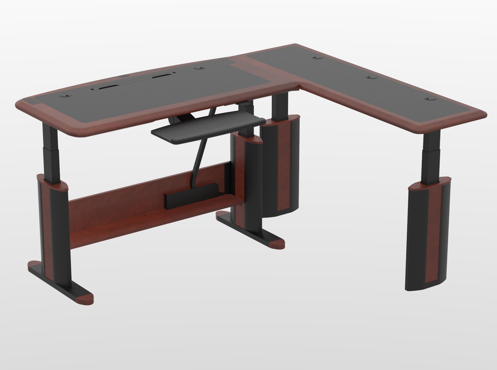 Standing top desk l