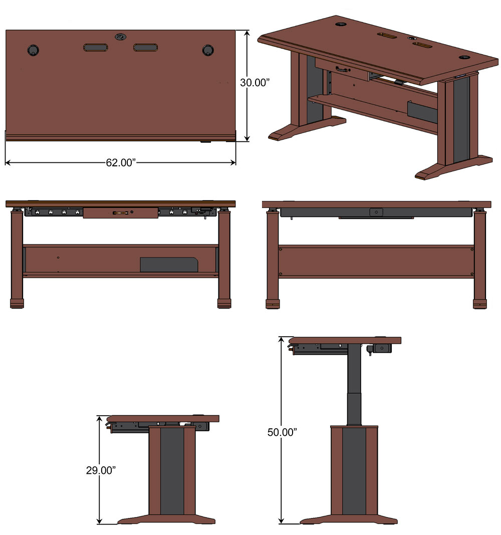 Vinton Full Size Dimensions