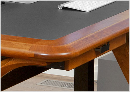 bull nose desk edge