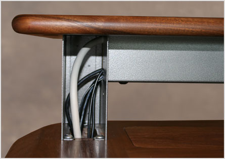 Riser Shelf Cable Management