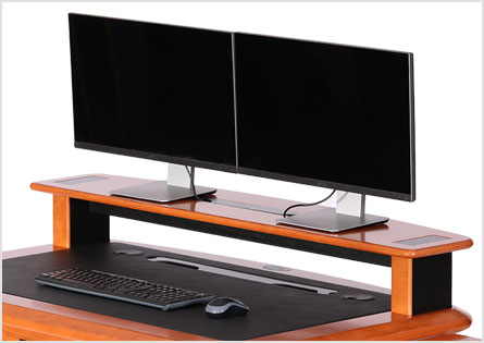 desktop riser shelf