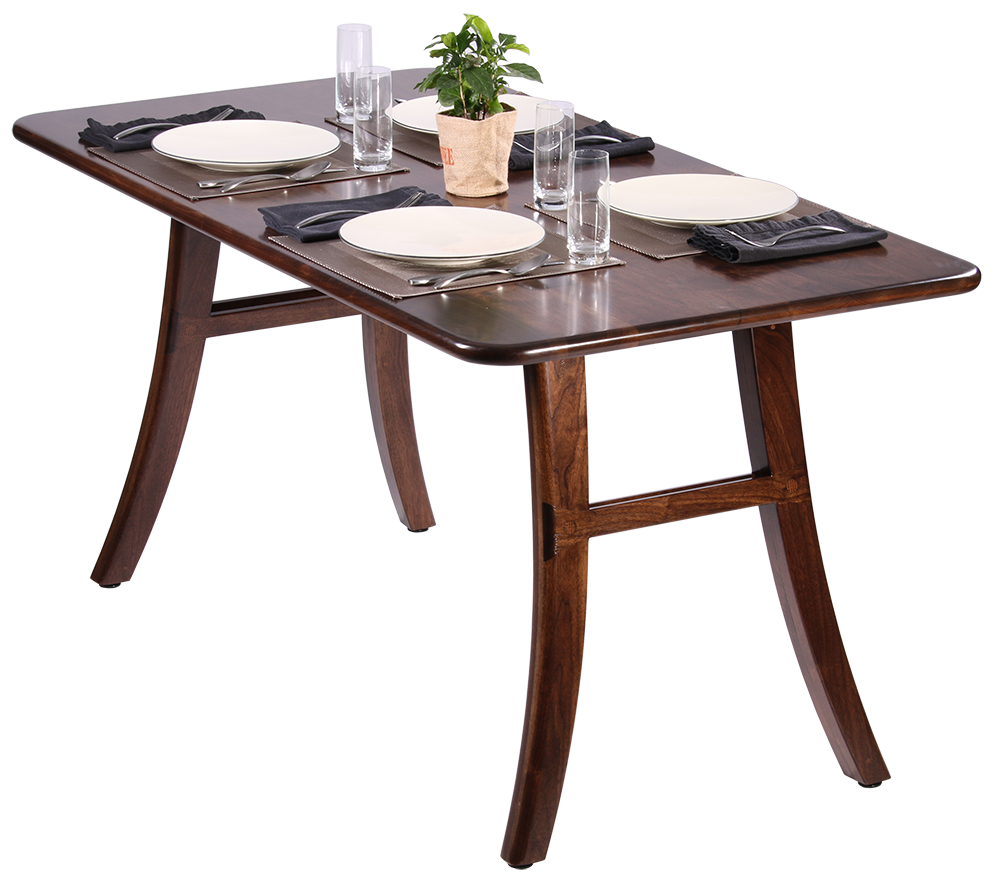 Loft Dining Table, Black Walnut