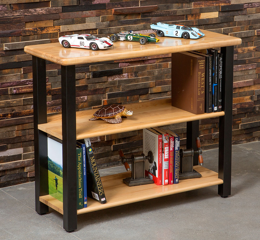 Wooden on sale table bookshelf