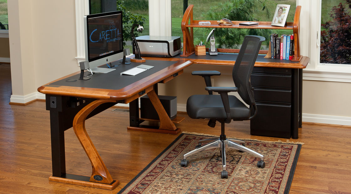 File cabinets for L shaped Desks